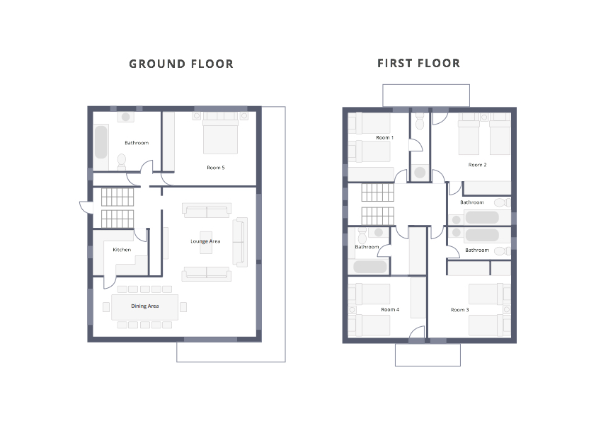 Chalet Cecilia Meribel Floor Plan 1